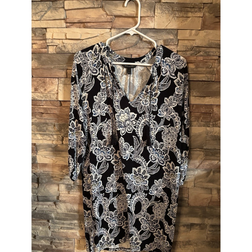 Banana Republic‎ Outlet Women's Small Petite Long Sleeve Dress